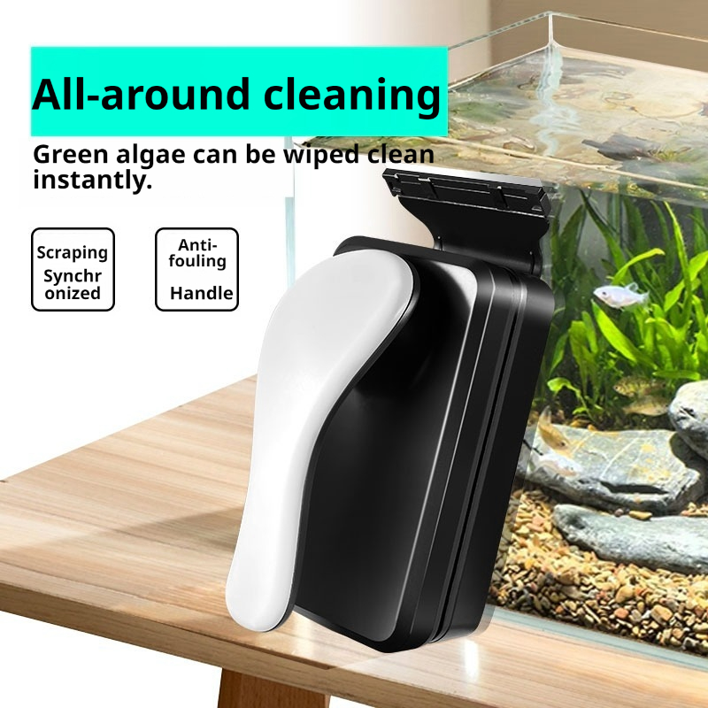Planted Aquarium Cleaning - Magnetic Aquarium Cleaner Brush Floating Algae