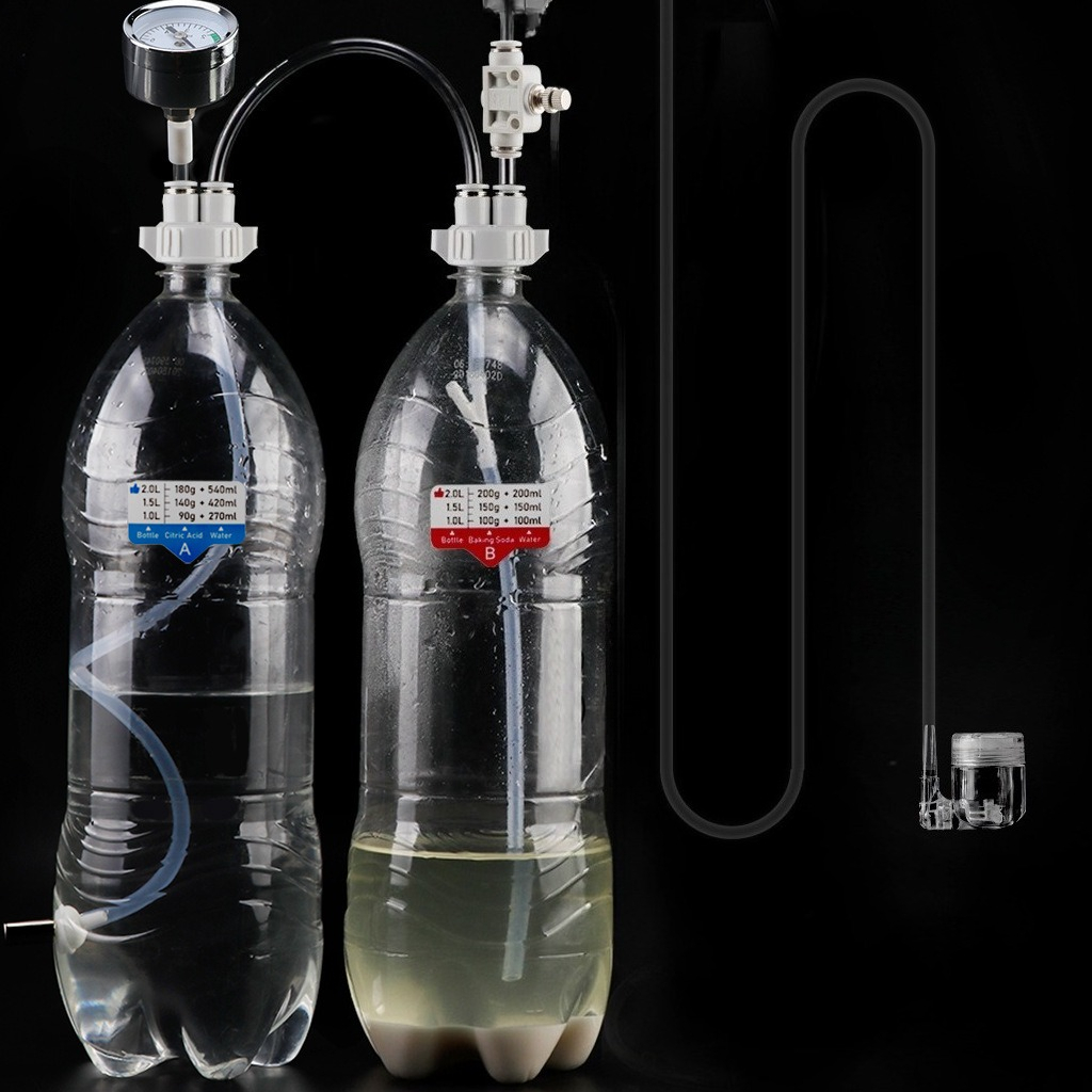 Tự Làm CO2 Van Máy Khuếch Tán  - đánh giá và giá Aquarium Liquid Carbon