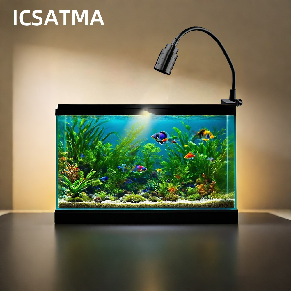 3-color LED Aquarium Light Adj - đánh giá và giá Planted Tank