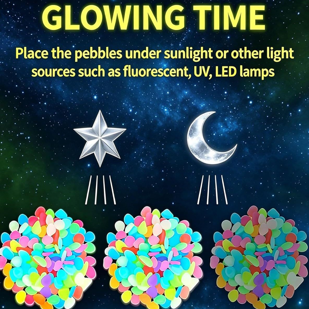 Colorful Glow In The Dark Lumi - đánh giá và giá Plant Aquarium Pot