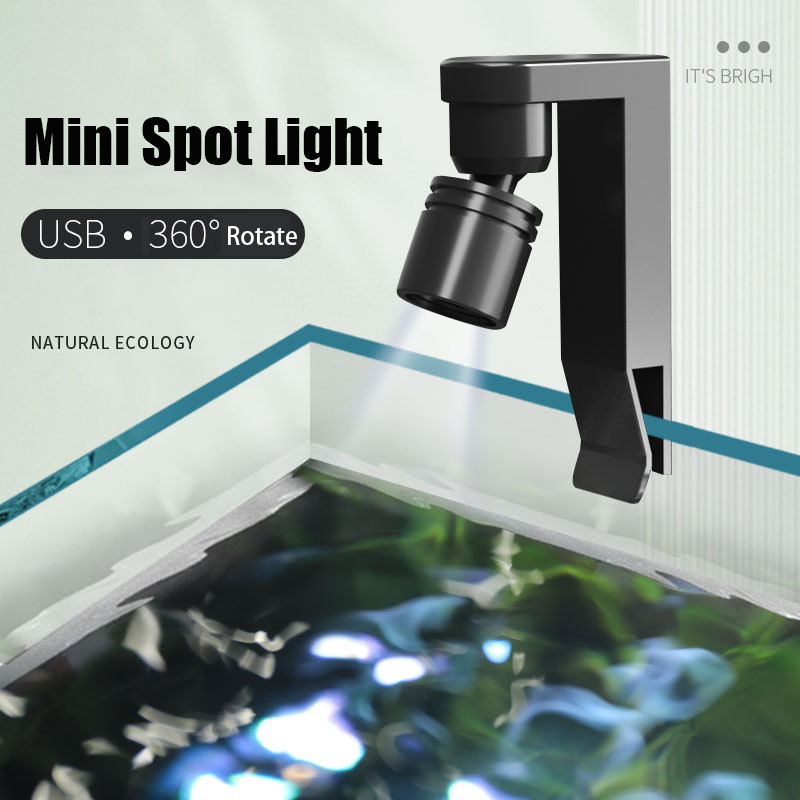 USB Clamp Light Waterproof Whi - đánh giá và giá Aquarium Plant Light