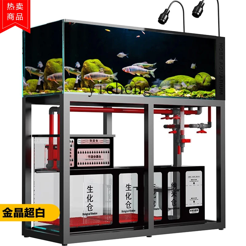 L14 fish tank ultra-white glas - đánh giá và giá Aquarium Plants Live