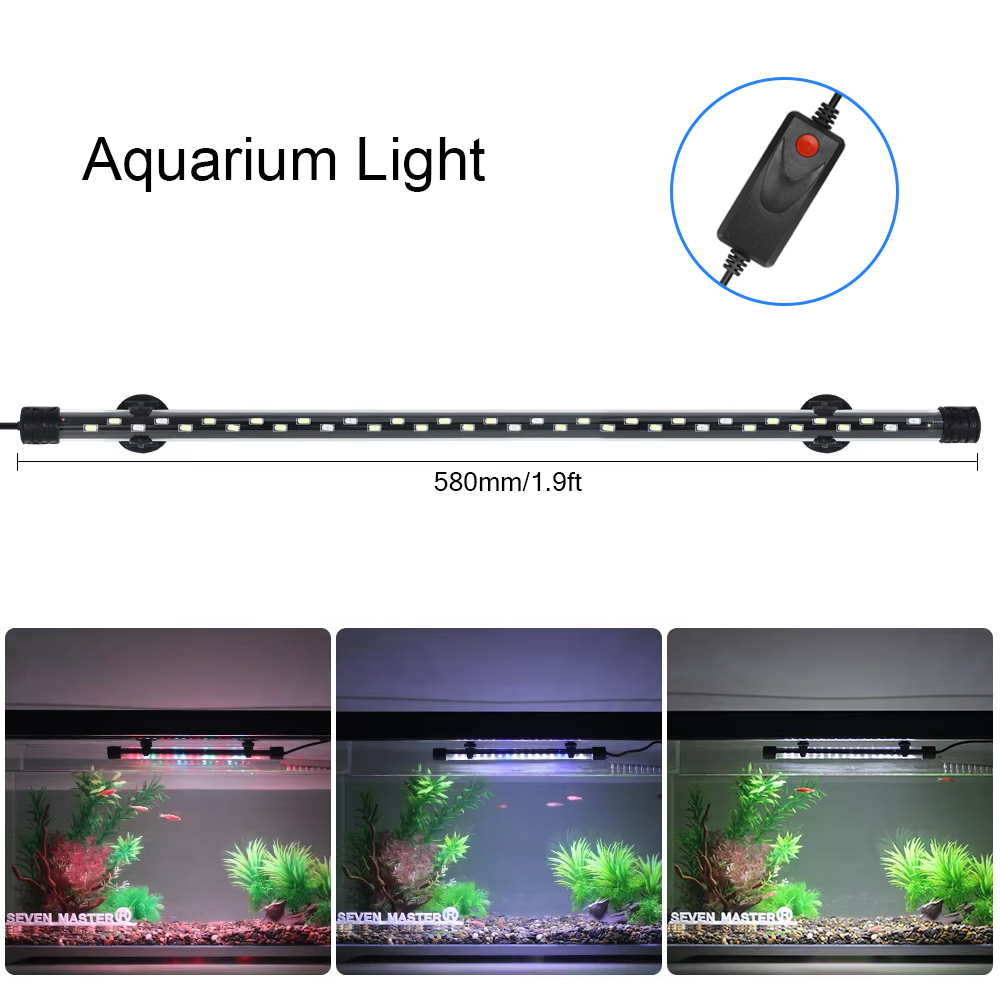58CM  Aquarium Light LED Plant - đánh giá và giá Aquarium Plant Substrate
