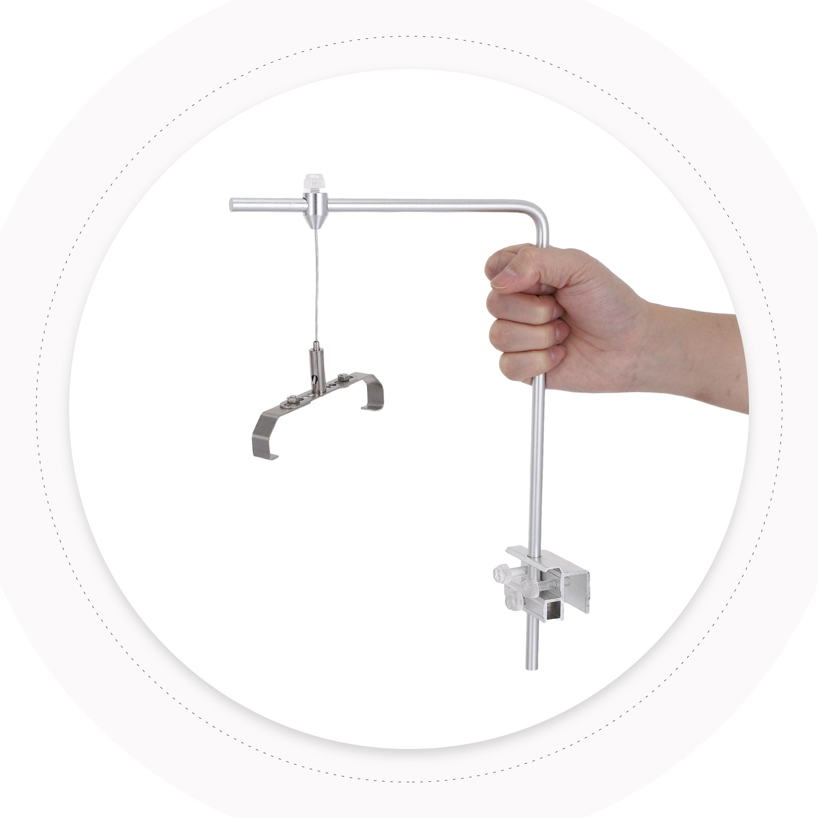 1 Pair Adjustable Aquarium Lig - đánh giá và giá Aquarium Plant Holder