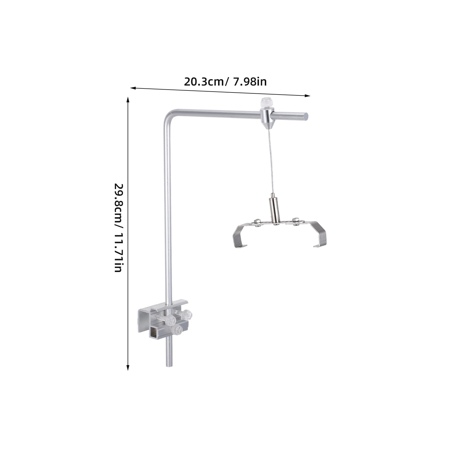1 Pair Adjustable Aquarium Lig - đánh giá và giá Aquarium Plant Holder