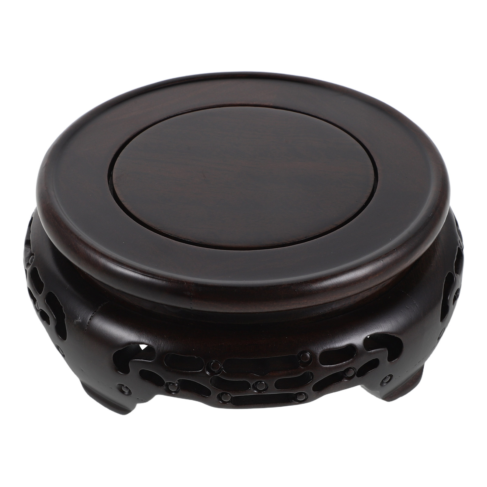 Wooden Vase Display Stand Roun - đánh giá và giá Plant Aquarium Pot
