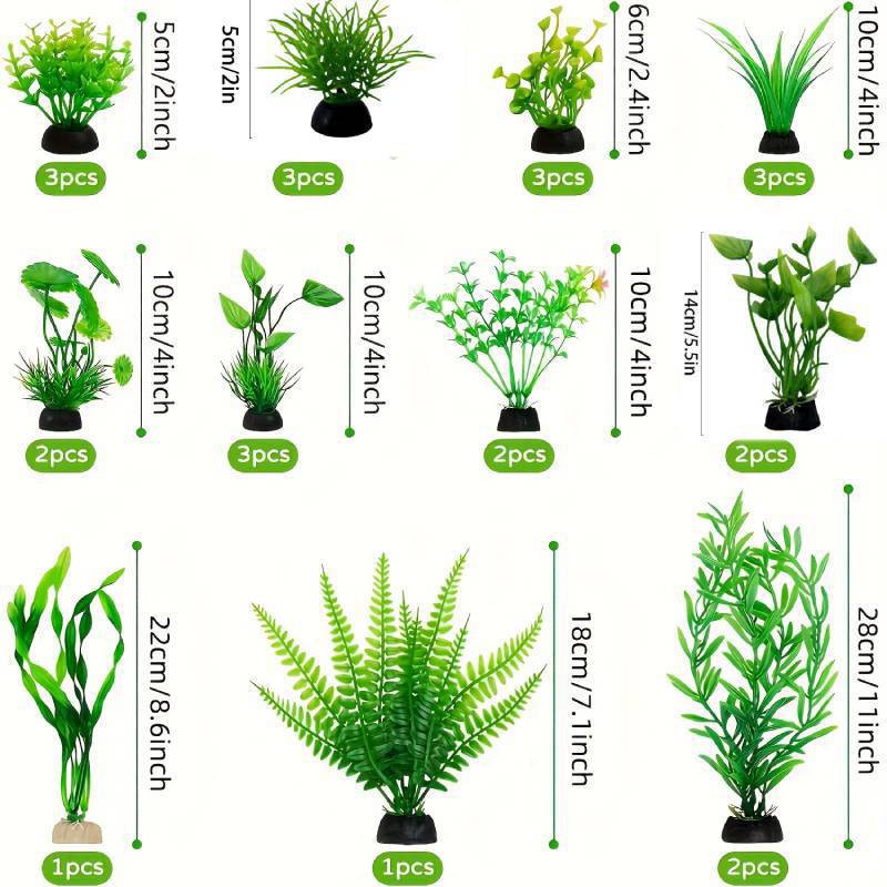 Aquarium Decor Set Artificial  - đánh giá và giá Aquarium Moss