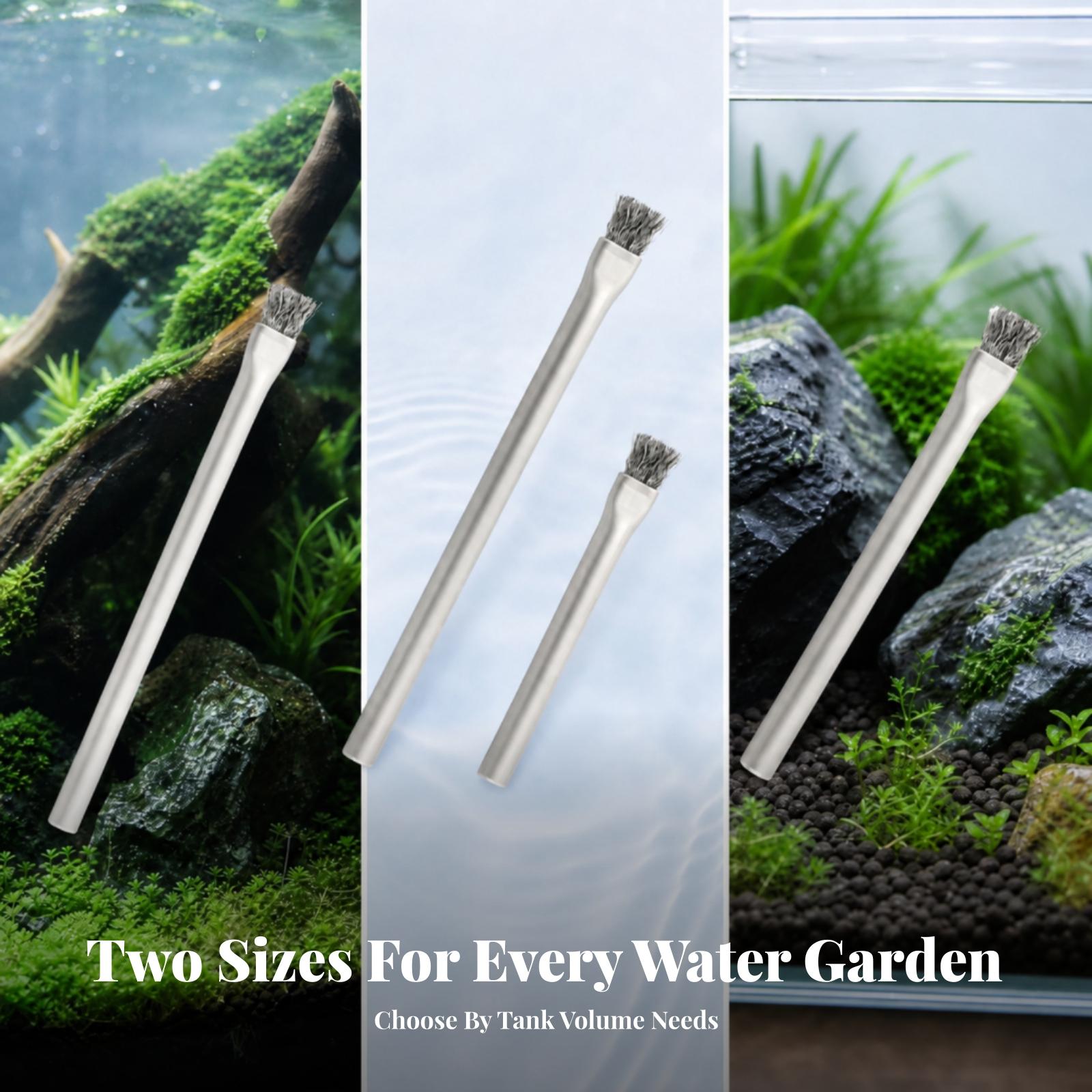 Fish Tank Algae Brush Stainles - đánh giá và giá Aquarium Driftwood