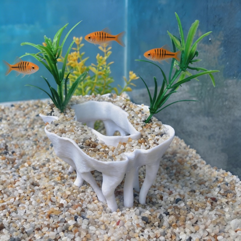 3D printed aquarium plants in  - đánh giá và giá Plant Aquarium Pot